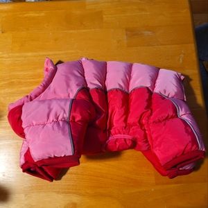 Cute Dog Coat by Pampered Pups, Size XXXL, Color Pink